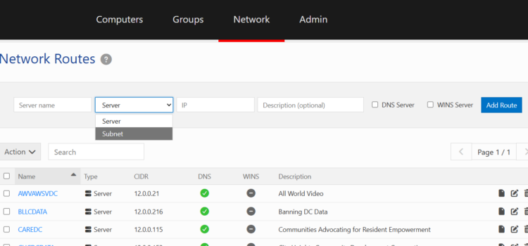 Keep AD where it is.